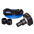 Amscope 5MP USB 2.0 Color CMOS C-Mount Microscope Camera with Reduction Lens MU500